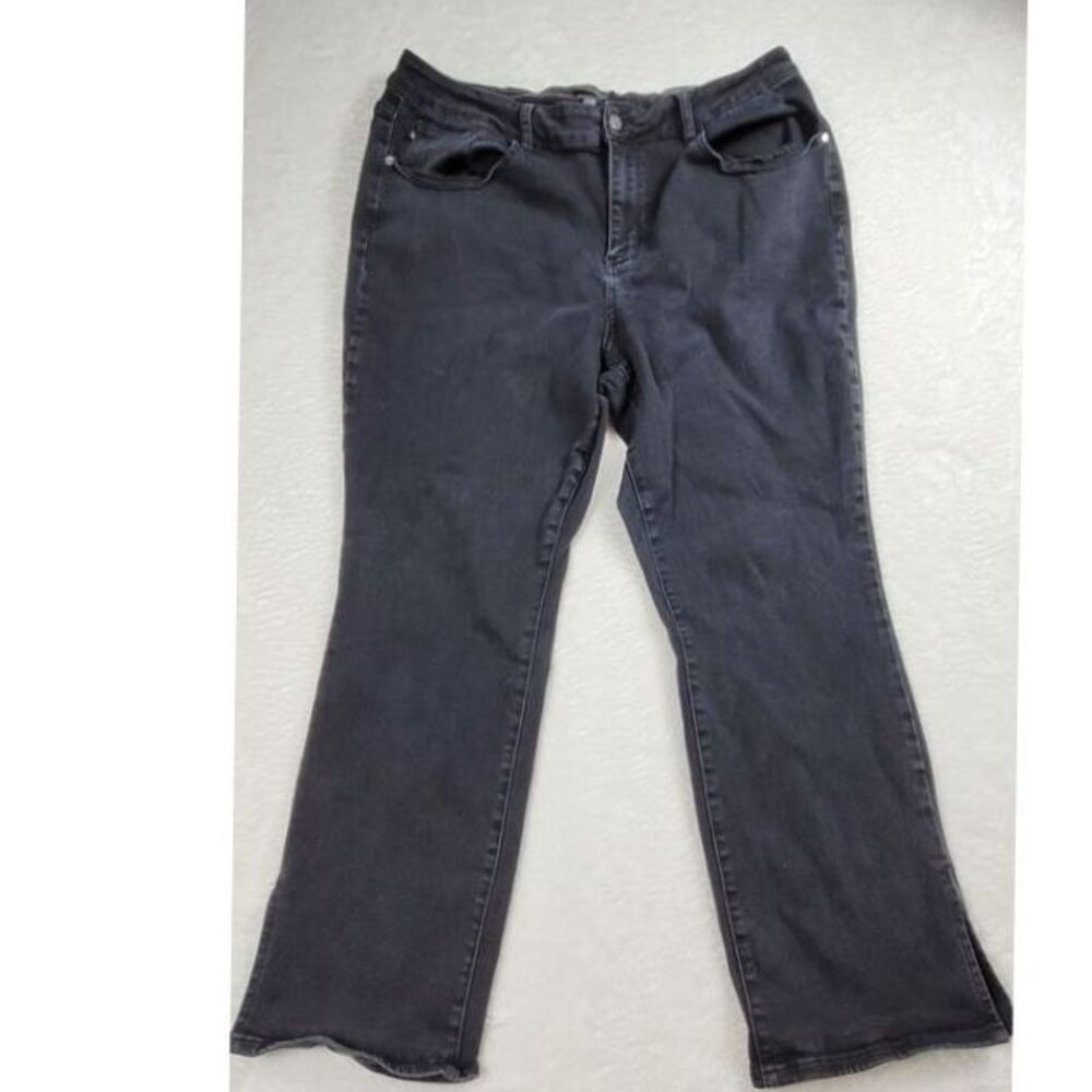 Judy Blue Black Bootcut Stretch Denim Jeans‎ Plus Size 24W